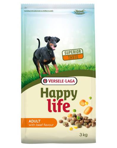 VERSELE-LAGA Happy life adult beef 15 kg