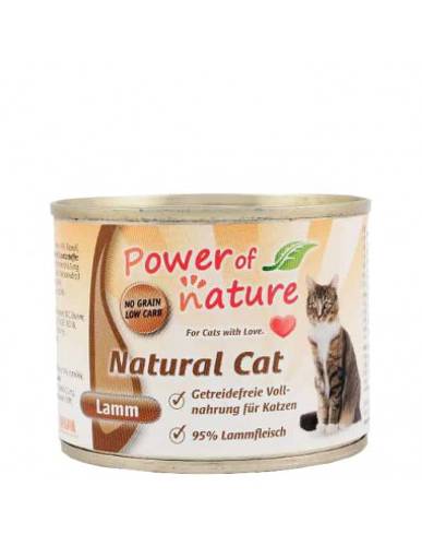 Power of Nature Natural Cat Lamm Jagnięcina puszka 200g