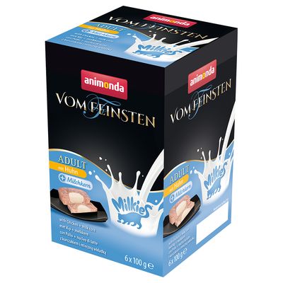 animonda Vom Feinsten Adult Milkies, 6 x 100 g