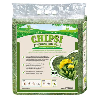 Chipsi Sunshine Bio Plus siano z górskich łąk