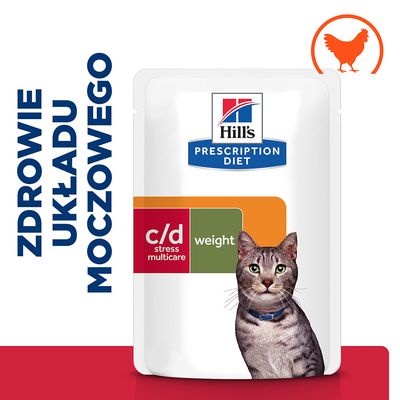 Hill's Prescription Diet c/d Multicare Stress + Metabolic, kurczak