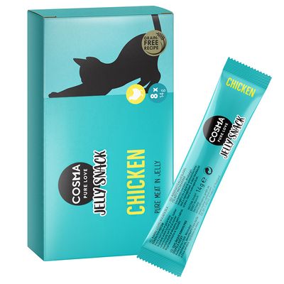 Cosma Jelly Snack, 8 x 14 g