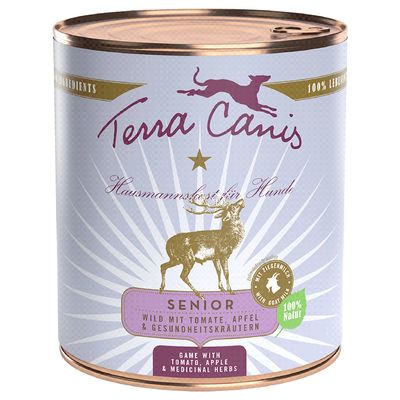 Terra Canis Senior, bez zbóż, 6 x 800 g