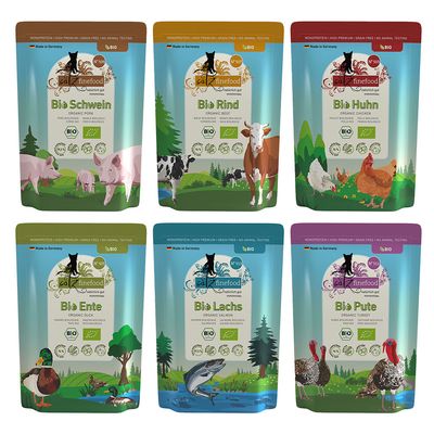 Pakiet próbny catz finefood Bio, 6 x 85/200 g