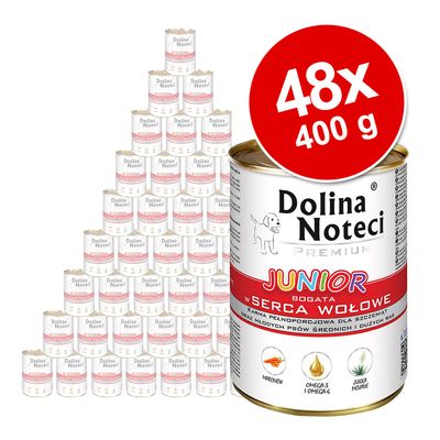 Megapakiet Dolina Noteci Premium Junior, 48 x 400 g