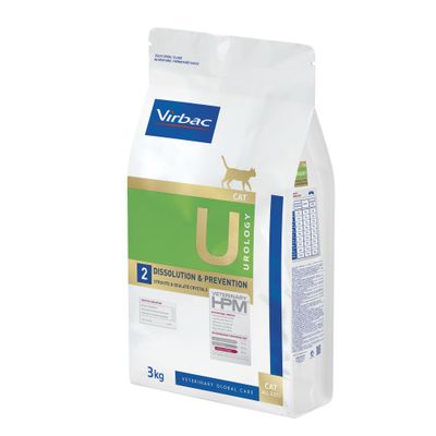 Virbac Veterinary HPM Cat Urology Dissolution & Prevention U2