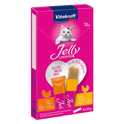 Vitakraft Jelly Lovers, kurczak i indyk