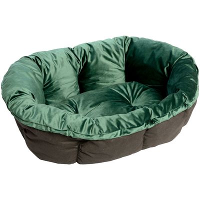 Poduszka Ferplast Sofà Samt, zielona do kosza Ferplast Siesta Deluxe