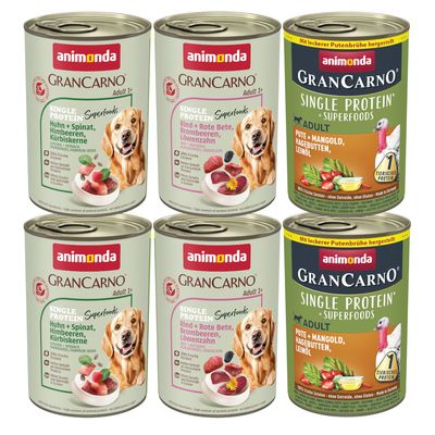 Pakiet próbny animonda GranCarno Adult Superfoods