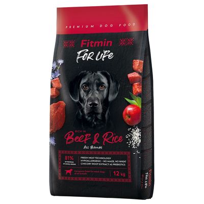 Fitmin Dog For Life, wołowina i ryż