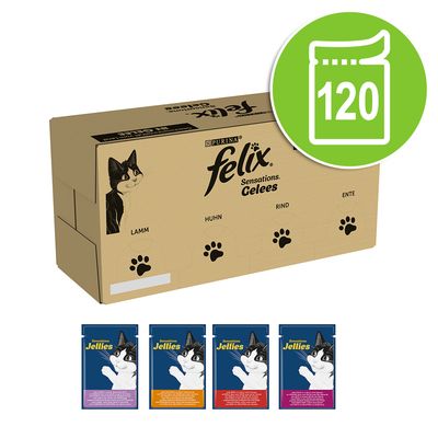 Pakiet Felix Sensations, 120 x 85 g