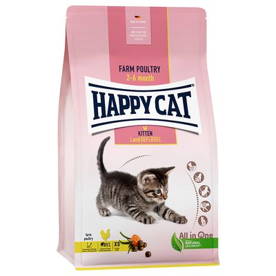 Happy Cat Young Kitten, drób wiejski