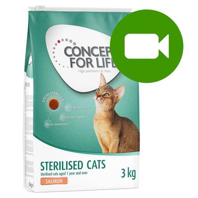 Concept for Life Sterilised Cats, łosoś