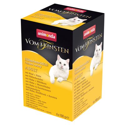 Pakiet mieszany animonda vom Feinsten Adult, 6 x 100 g