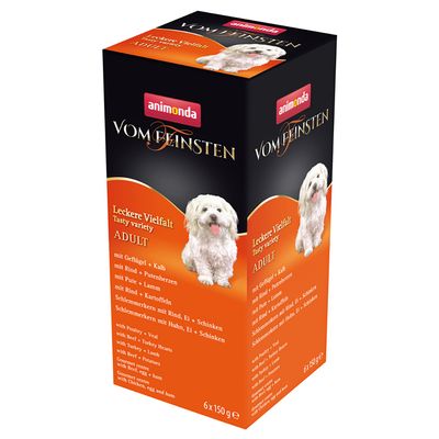 animonda vom Feinsten Adult, pakiet mieszany, 6 x 150 g
