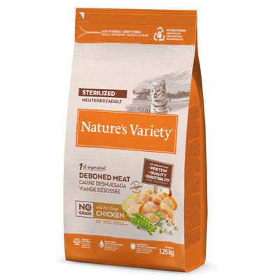 Nature's Variety No Grain Sterilized, kurczak z wolnego wybiegu