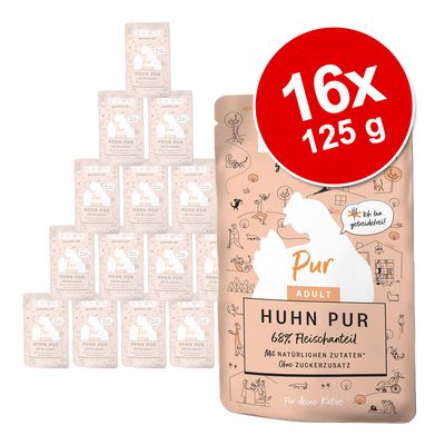 GRAU Adult, Saszetka dla Łasucha, bez zbóż, 16 x 125 g