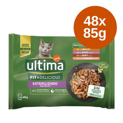 Ultima Cat Sterilized, 48 x 85 g