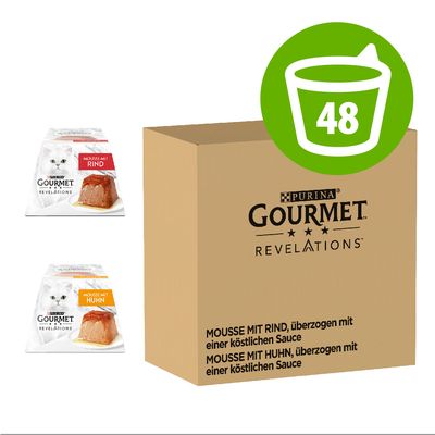 Megapakiet Gourmet Revelations Mus, 48 x 57 g