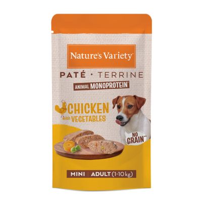 Nature's Variety Paté No Grain Adult Mini, 8 x 150 g