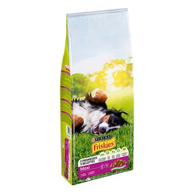 Purina Friskies Adult Large Breed Maxi, wołowina