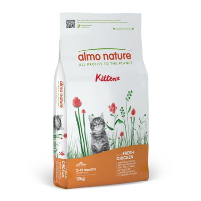 Almo Nature Functional Kitten kurczak z ryżem