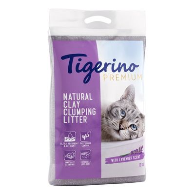 Tigerino Premium, żwirek dla kota - zapach lawendy