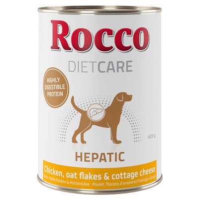 Rocco Diet Care Hepatic, kurczak z płatkami owsianymi i twarogiem