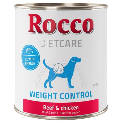 Rocco Diet Care Weight Control, wołowina z kurczakiem, 800 g