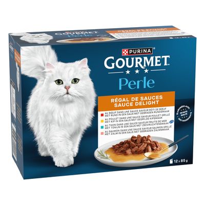 Gourmet Perle Wybór dań mieszanych, w sosie, 12 x 85 g