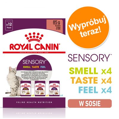 Pakiet próbny Royal Canin Sensory w sosie