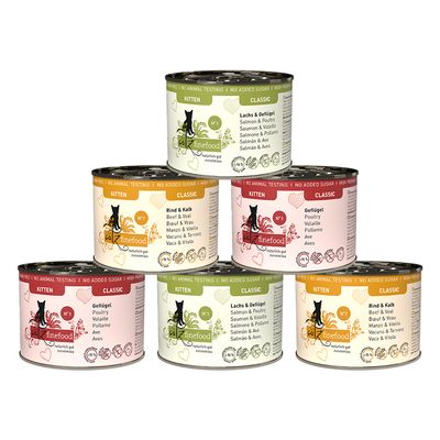 catz finefood Kitten, w puszkach