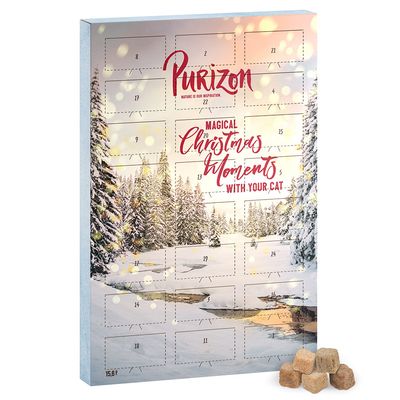 Purizon kalendarz adwentowy dla kotów, bez zbóż