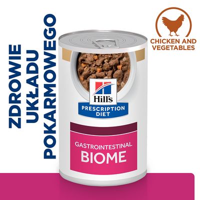 Hill's Prescription Diet Gastrointestinal Biome Ragout, kurczak