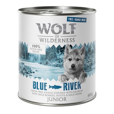 Wolf of Wilderness Junior "Mięso ze zrównoważonej hodowli"