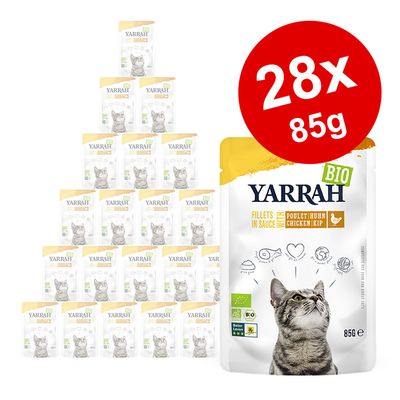 Yarrah Bio Filety w sosie, 28 x 85 g