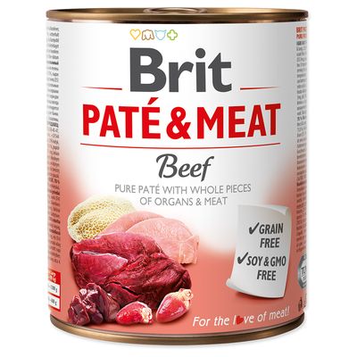 Brit Paté & Meat Adult, 6 x 800 g