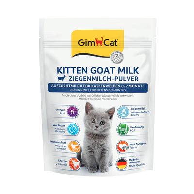 GimCat kozie mleko w proszku dla kociąt