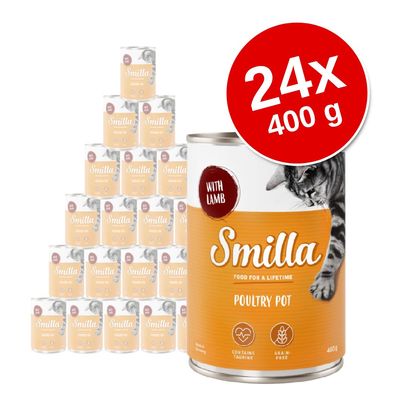 Megapakiet Smilla Puszki z drobiem, 24 x 400 g