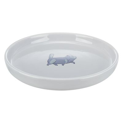 Trixie miska ceramiczna, płaska i szeroka