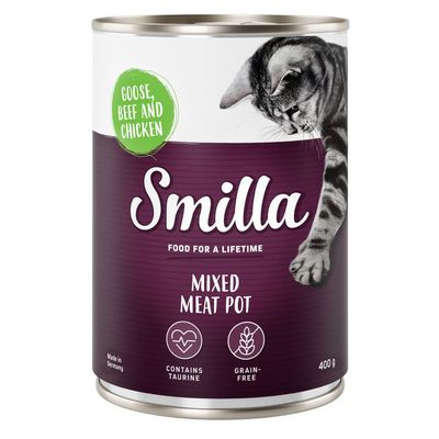 Korzystny pakiet Smilla Mixed Meat Pot, 12 x 400 g