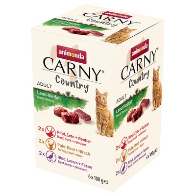 Pakiet mieszany animonda Carny Country Adult, 6 x 100 g