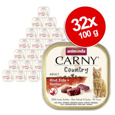 animonda Carny Country Adult, 32 x 100 g