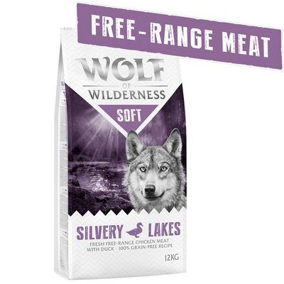 Wolf of Wilderness "Soft - Silvery Lakes", kurczak i kaczka z wolnego wybiegu