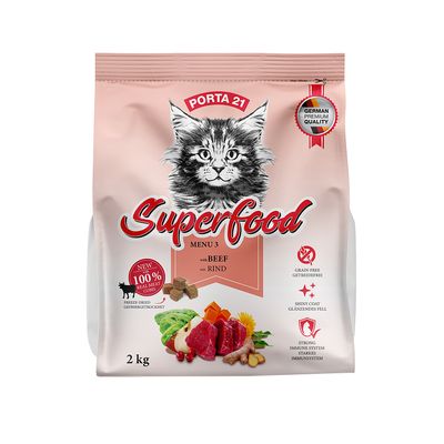 Porta 21 Superfood Menu, z wołowiną