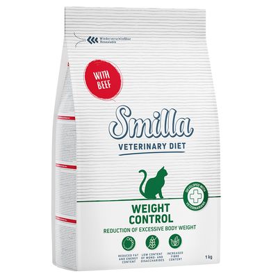 Smilla Veterinary Diet Diabetes & Weight Control, wołowina