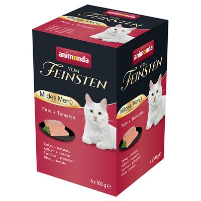animonda vom Feinsten Mildes Menu Adult, 6 x 100 g