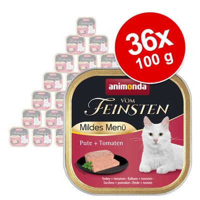 Megapakiet animonda vom Feinsten Mildes Menu Adult, 36 x 100 g