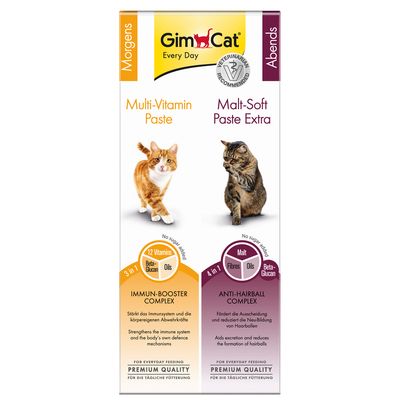 GimCat zestaw past dla kota: Multi + Malt