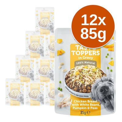 Applaws Taste Toppers w sosie, 12 x 85 g